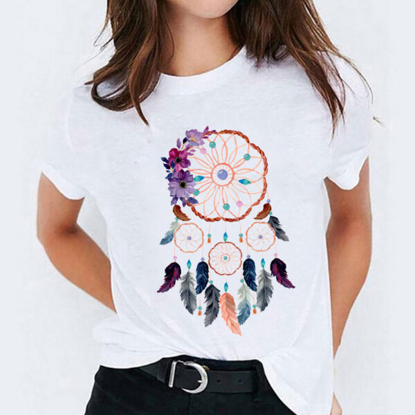 Cartoon Love Sweet Cute Short Sleeve - Image 2