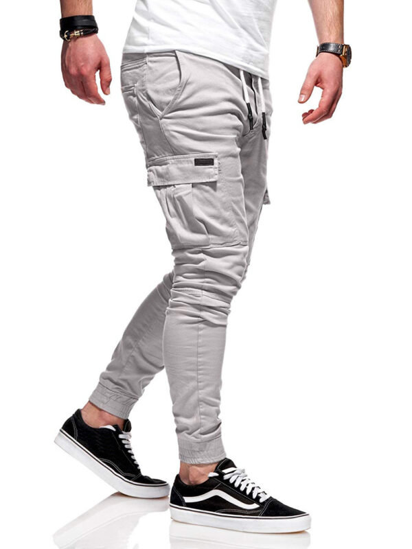 Men Jogger Pants New Fashion Sweatpants Men Fitness - Image 5