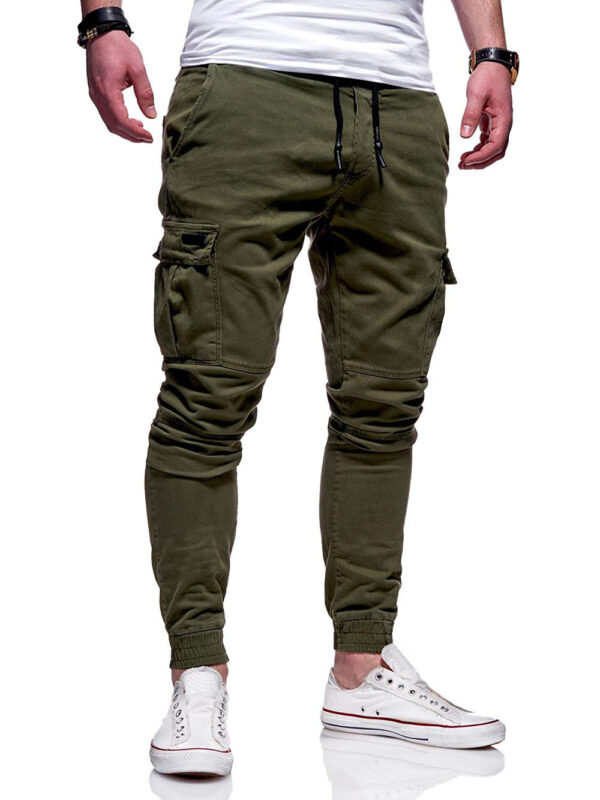 Men Jogger Pants New Fashion Sweatpants Men Fitness - Image 7