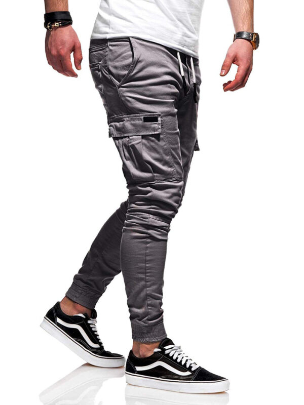 Men Jogger Pants New Fashion Sweatpants Men Fitness - Image 9