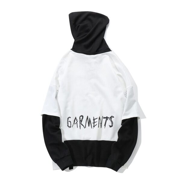 Autumn Men Graffiti Oversize Hoodies Hip-hop Round Neck Cotton Hoodie - Image 6