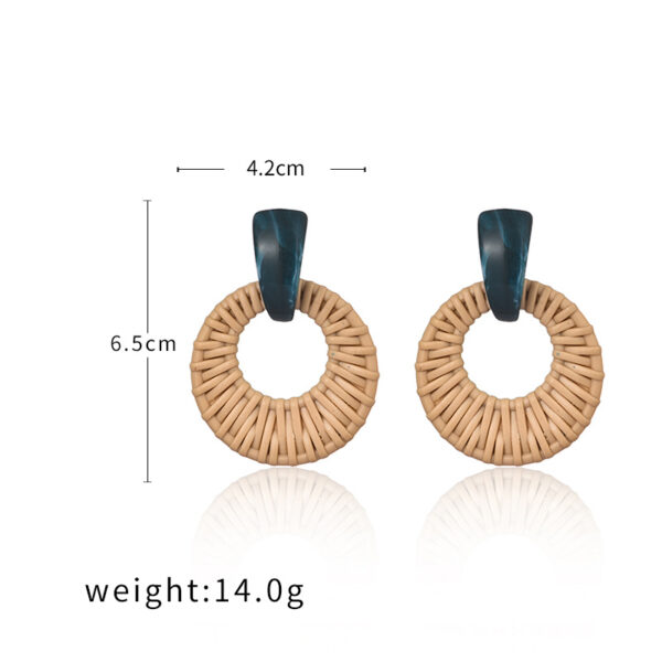 Women Earrings Korean Vintage Earring Earings - Image 4