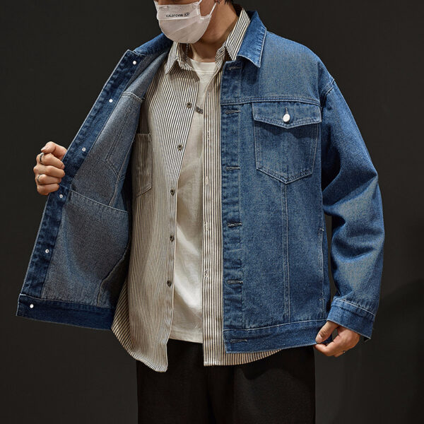 Denim Jacket Clothes Coat For Men - Image 3