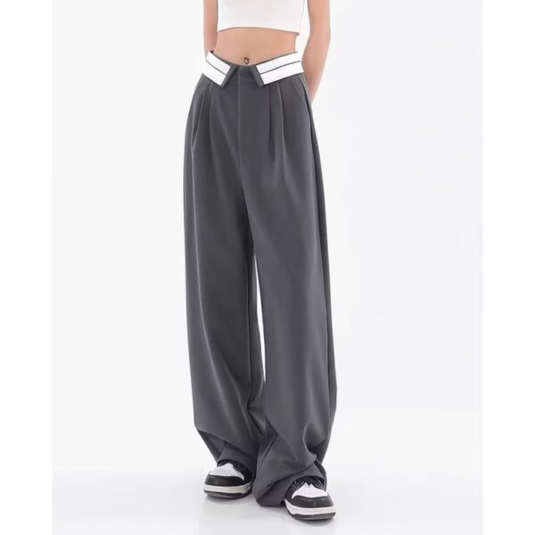 Women's High Street Design Casual Pants - Image 2