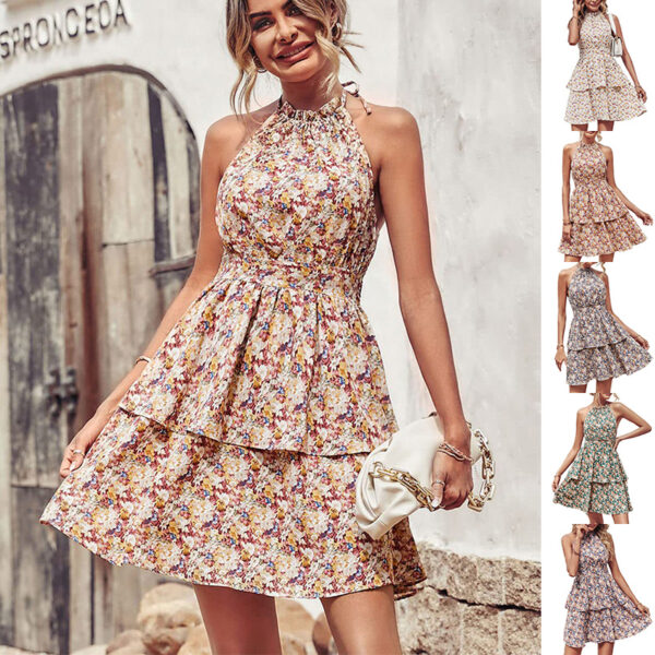 Summer Printed  Beach Dresses