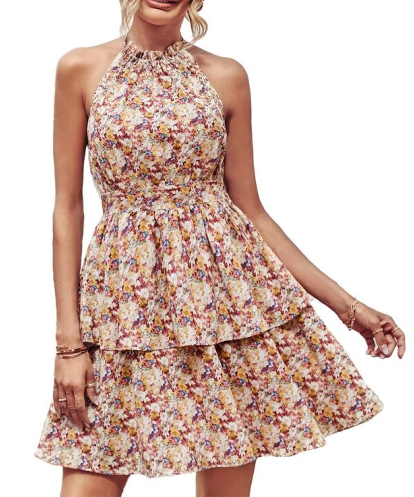 Summer Printed  Beach Dresses - Image 3